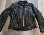 Harley Davidson Leather FXRG Jacket w/ Liner &amp; Kidney Belt Womens Large ... - $153.84