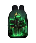 Roblox Theme Backpack Schoolbag Daypack Bookbag Greenlight - £21.22 GBP