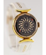 Ernest Borel Placcata Oro Donna Caleidoscopio Orologio W/New Bianco Pell... - $13,524.41 MXN