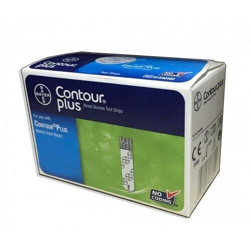 Contour Plus Blood Glucose Test Strips x 50 - $22.93