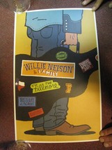 Willie Nelson &amp; Family Poster Fillmore April 2007 - £52.71 GBP