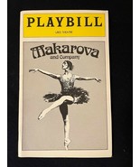 Makarova and Company Oct. 28-29, 1980 Uris Theatre Playbill - $12.30 CAD