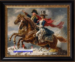 Donald Trump and Melania Trump 1700&#39;s Special edition 11x14 Art - $246.51
