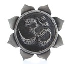 Grillie Om-P - Om Grille Ornament in Antiqued Pewter Finish - $63.69