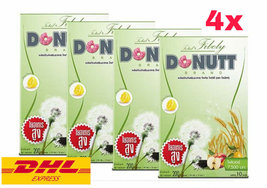 4X DONUTT Total Fibely Fiber Detox Drink Powder Dietary Supplement Healthy - £58.72 GBP