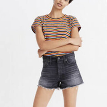 Madewell Relaxed Denim Shorts in Calverley Wash Size 25 - £30.67 GBP
