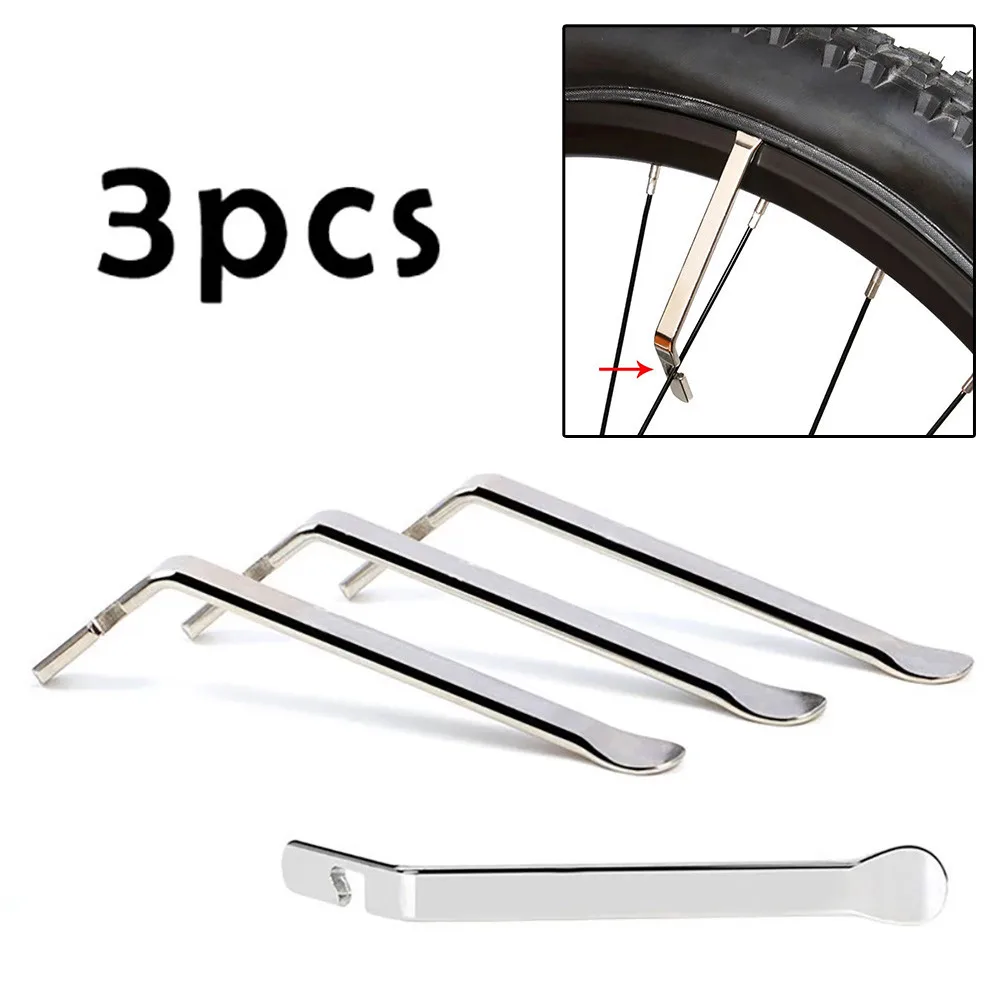 3PCS Car Universal Motorcycle Bicycle Tire Lever Tire Tube Removal Repair Chan - £13.49 GBP