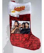 SEINFELD tv show cast  16”holiday Christmas stocking Jerry George Elaine... - $10.01 CAD
