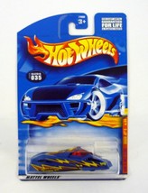 Hot Wheels Shadow Jet II #035 Kung Fu Force Series 3/4 Blue Die-Cast Car 2000 - £2.36 GBP