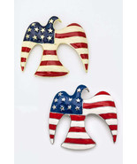 American Eagle Brooch Set - $28.45