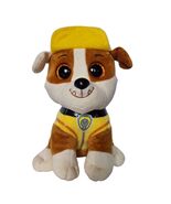 Ty Beanie Boo Rubble Plush PAW Patrol Yellow Bulldog Sparkly Eyes 8.5” - $17.33