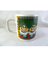Lucy and Me 1988 Lucy Rigg Enesco Teddy Bears Ballet Christmas Coffee Cup - $27.06 CAD