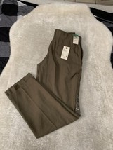 New Haggar Smart Fiber Dress Pants Khaki Size 32x32 Classic  - £15.11 GBP