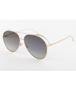 FENDI 286 J5G Gold / Gray Gradient Sunglasses FF 0286/S J5G 63mm - £150.92 GBP
