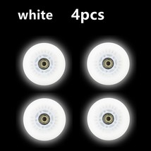 4pcs LED Flash Wheel 60/62/64/68/70/72/76//80mm Inline Skates 90/100/110/125mm S - £106.49 GBP