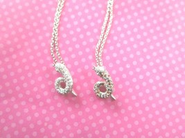 Snake crystal pendants- SET OF 2 - €7,73 EUR