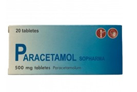 PARACETAMOL 500 mg, 20 tabl - $8.29