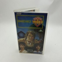 Doctor Who VHS Video Cassette Snakedance Peter Davison - £18.82 GBP