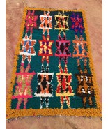 Authentic Handmade rug, Moroccan rug , Genuine Wool rug  , Handmade rug ,  - $517.00