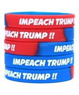 Impeach Trump Wristband Set - Make a Stand - Silicone Bracelet Wrist Ban... - £1.18 GBP+