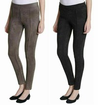 Andrew Marc Women&#39;s Super Soft Stretch Faux Suede Pull On Pants - $18.69+