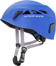 Outdoormaster Climbing Helmet Rock Rescue Helmet Adjustable Lightweight - $64.98