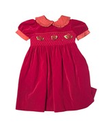 Vintage Red Velvet Girls Dress W/ Embroidered Roses & Peter Pan Collar S... - €24,80 EUR Vintage Red Velvet Girls Dress W/ Embroidered Roses & Peter Pan Collar S... - €24,80 EUR