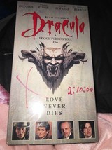 Bram Stokers Dracula Horror VHS 1998 Winona Ryder Keanu Reeves Vampiro - £9.41 GBP