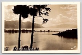 RPPC Idaho Lake Pend Oreille From Clarksfork  Ross Hall Photo Postcard C34 - £9.94 GBP