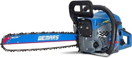 Wemars 52Cc 18-Inch Power Chain Saw With 2-Cycle Hand Pump Gasoline Chainsaws, - £102.28 GBP