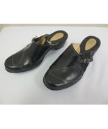 Clark&#39;s Artisian Mule Clog shoe Black Size 9W - £19.95 GBP