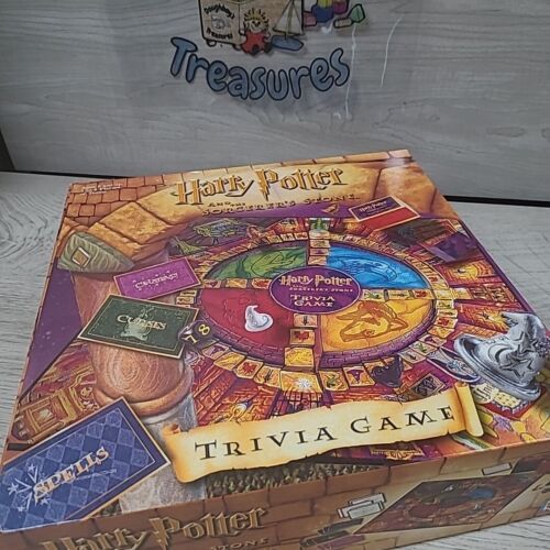 Harry Potter & Sorcerer's Stone Trivia Board Game 2000 COMPLETE EUC  - $14.69