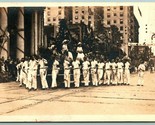 RPPC Woodrow Wilson League of Nations Parade Los Angeles California CA 1... - $59.65