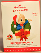 Hallmark: Merry Christmas, Folks! - Porky Pig - Looney - 2015 Keepsake Ornament - £11.40 GBP