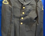 USGI SERGE AG-489 CLASS A DRESS GREEN ARMY DRESS UNIFORM COAT JACKET 40R - $62.36