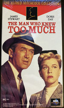 The Man Who Knew Too Much Vhs New Sealed Alfred Hitchcock James Stewart - £2.24 GBP