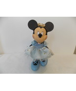 Disney Brass Key Minnie Mouse Princess Ceramic Doll  - $35.00