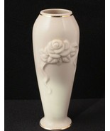 Lenox Bud Vase Rose Collection with Gold Accents Classic Beauty 6 Inches... - $9.04