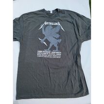 Metallica Concert T-Shirt Marin Veterans Auditorium 2009 Size XXL - $17.97
