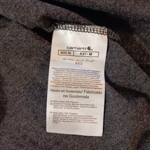Carhartt K87-CRH Men's Charcoal Cotton Blend Workwear Short Sleeve T-Shirt 4XL image 5