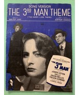 THE 3RD MAN THEME HARRY LIME THEME 1950 CHAPPELL ORSON WELLES SHEET MUSIC - $19.97 CAD