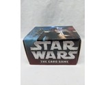 Star Wars The Card Game Rebel Alliance Fantasy Flight Games Promo Deck Box - $39.59