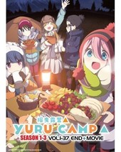 Yuru Camp Season 1-3(1-37End+Movie) Anime Dvd English Dubbed Ship From Usa - $36.62