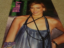 Green Day Hilary Duff teen magazine poster clipping vintage 1990&#39;s Big B... - £3.12 GBP