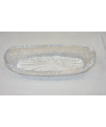 Vintage Waterford Crystal Banana Boat Shape Candy Nut 9&quot; Bowl Lismore 8-b - €83,59 EUR