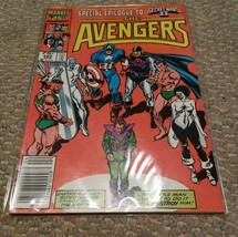 000 VTG Marvel 25th Anniversary The Avengers Comic #266 April Nice Condition - £12.78 GBP