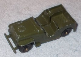 Vintage 1950's Tootsietoy Diecast Military Army Jeep - £7.93 GBP