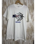 Vintage 90s NBA City Orlando Universal City 1999 Shirt White Mens L - $1,112.46 MXN
