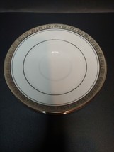 Noritake Legacy Platinum Saucer Contemporary Fine China 6&quot;W - £6.85 GBP