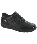 SAS Womens Tour Lace Up Footwear - Black Patent - Size 10.5 - Wide - $280.37 CAD
